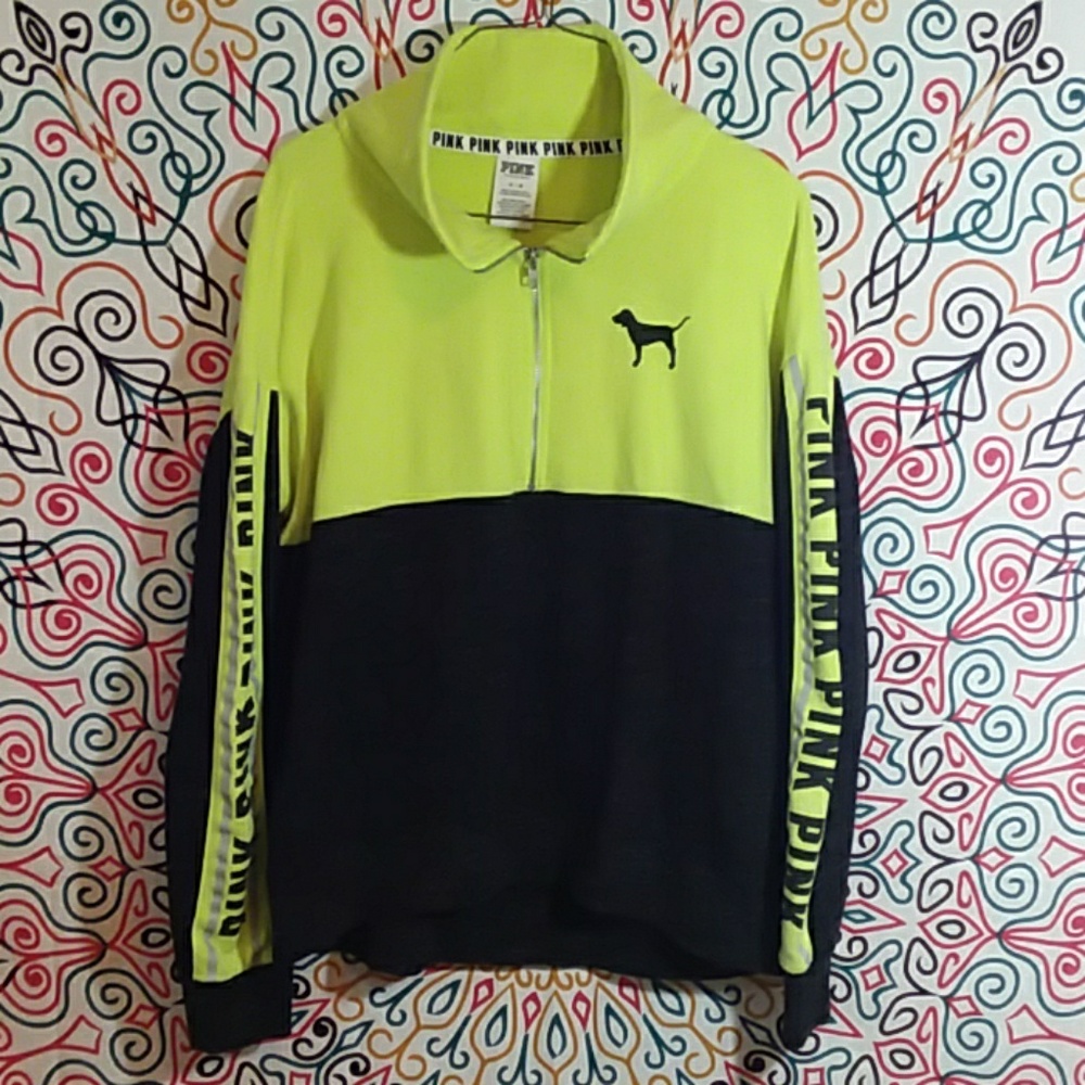 Pink Quarter zip